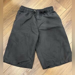 Street Rule Boys Black Drawstring Shorts Size 7